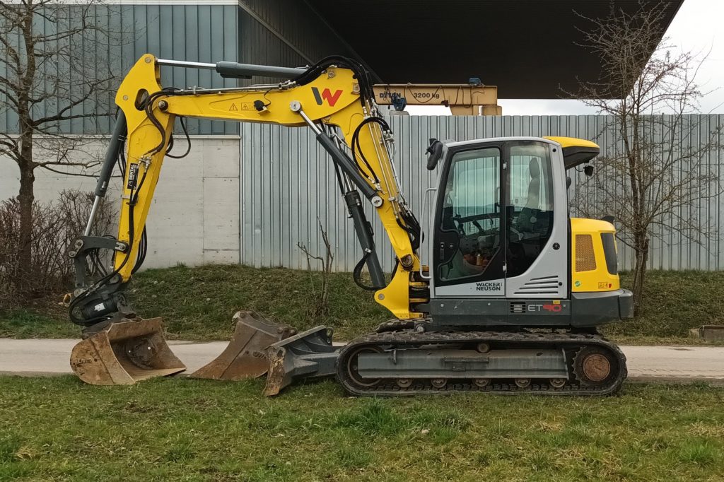 WN Raupenbagger ET90 VstA AutoDock